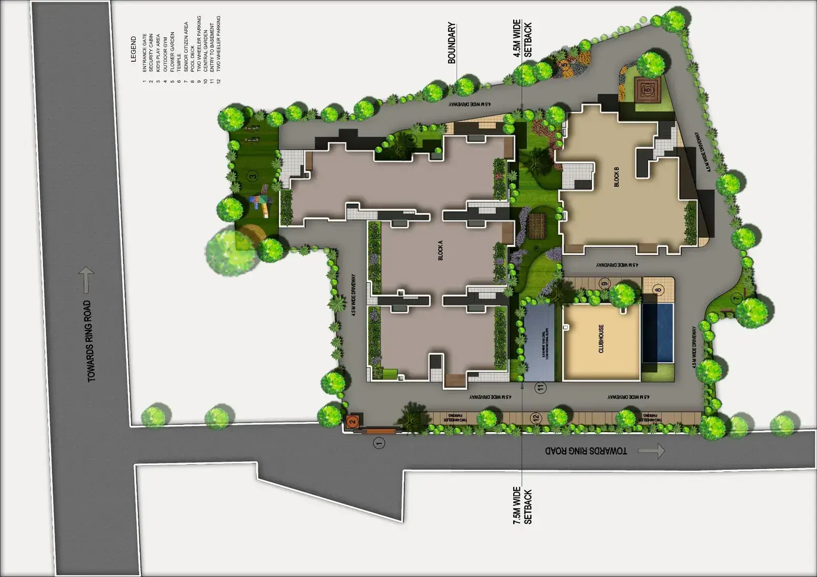 Bloom Residences Master Site Plan
